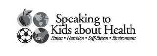 SPEAKING TO KIDS ABOUT HEALTH FITNESS NUTRITION SELF-ESTEEM ENVIRONMENT
