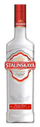 STALINSKAYA PREMIUM VODKA ORIGINAL RUSSIAN RECIPE 40% VOL DISTILLED FROM PREMIUM GRAIN 70CL E PRODUCED & BOTTLED BY PRODAL '94 LTD
