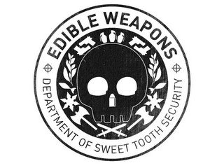 EDIBLE WEAPONS DEPARTMENT OF SWEET TOOTH SECURITY