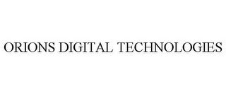 ORIONS DIGITAL TECHNOLOGIES recognize phone