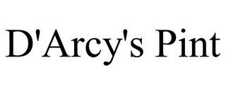 D'ARCY'S PINT