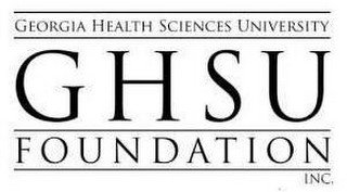 GHSU GEORGIA HEALTH SCIENCES UNIVERSITY FOUNDATION INC.
