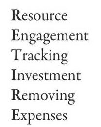 RETIRE RESOURCE ENGAGEMENT TRACKING INVESTMENT REMOVING EXPENSES recognize phone