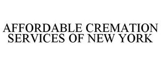 AFFORDABLE CREMATION SERVICES OF NEW YORK