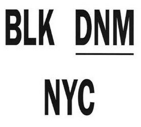BLK DNM NYC