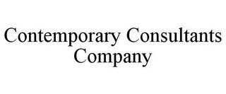 CONTEMPORARY CONSULTANTS COMPANY