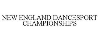 NEW ENGLAND DANCESPORT CHAMPIONSHIPS
