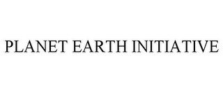 PLANET EARTH INITIATIVE