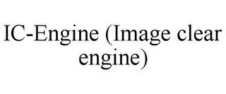 IC-ENGINE (IMAGE CLEAR ENGINE)