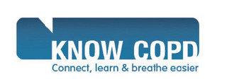 KNOW COPD CONNECT, LEARN & BREATHE EASIER recognize phone