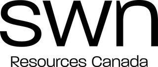SWN RESOURCES CANADA
