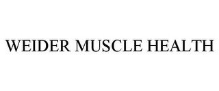 WEIDER MUSCLE HEALTH recognize phone