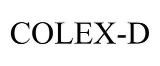 COLEX-D recognize phone