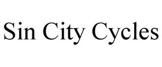SIN CITY CYCLES