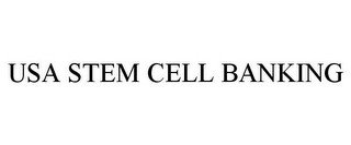 USA STEM CELL BANKING recognize phone