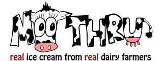 MOO THRU REAL ICE CREAM FROM REAL DAIRY FARMERS recognize phone