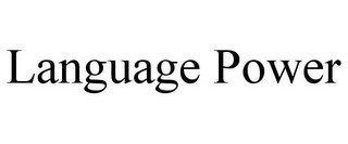 LANGUAGE POWER