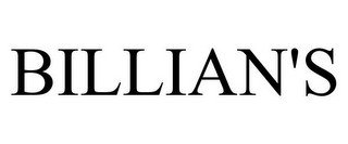 BILLIAN'S
