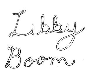 LIBBY BOOM