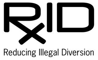 RXID REDUCING ILLEGAL DIVERSION