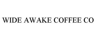 WIDE AWAKE COFFEE CO recognize phone