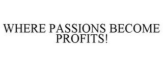 WHERE PASSIONS BECOME PROFITS! recognize phone