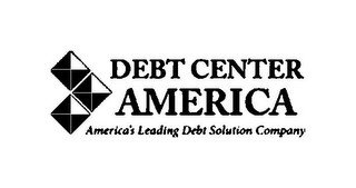 DEBT CENTER AMERICA AMERICA'S LEADING DEBT SOLUTION COMPANY