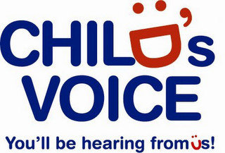 CHILD'S VOICE YOU'LL BE HEARING FROM US!