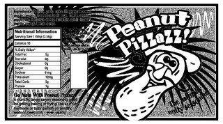 PEANUT PIZZAZZ! THE NATURALLY NUTTY SEASONING!