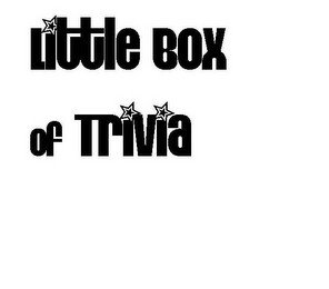 LITTLE BOX OF TRIVIA
