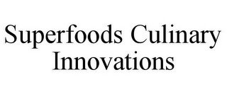 SUPERFOODS CULINARY INNOVATIONS recognize phone