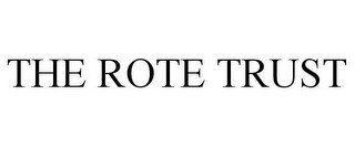 THE ROTE TRUST