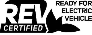 REV CERTIFIED READY FOR ELECTRIC VEHICLE recognize phone