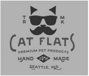 CAT FLATS PREMIUM PET PRODUCTS HAND MADE SEATTLE WA TR MK 2016