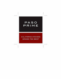PASO PRIME CALIFORNIA RAISED GRASS FEED BEEF
