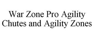 WAR ZONE PRO AGILITY CHUTES AND AGILITY ZONES