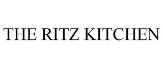 THE RITZ KITCHEN