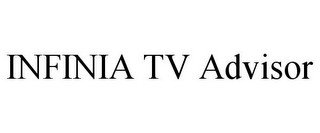INFINIA TV ADVISOR