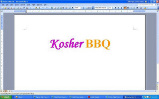 KOSHER BBQ