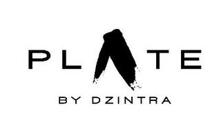 PLATE BY DZINTRA
