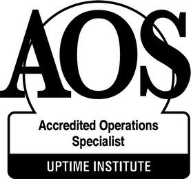 AOS ACCREDITED OPERATIONS SPECIALIST UPTIME INSTITUTE
