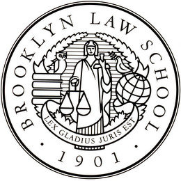 · BROOKLYN LAW SCHOOL 1901 · LEX GLADIUS JURIS EST