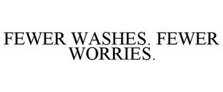 FEWER WASHES. FEWER WORRIES. recognize phone