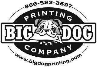 BIG DOG PRINTING COMPANY 866-582-3597 WWW.BIG DOGPRINTINGCOMPANY.COM recognize phone
