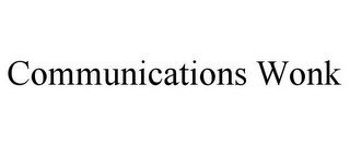 COMMUNICATIONS WONK