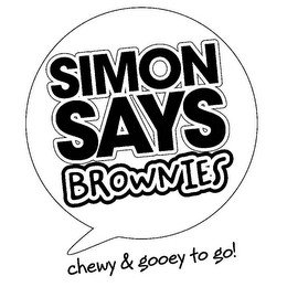 SIMON SAYS BROWNIES CHEWY & GOOEY TO GO! recognize phone