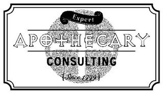 EXPERT APOTHECARY CONSULTING { SINCE 1999 }