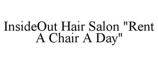 INSIDEOUT HAIR SALON "RENT A CHAIR A DAY"