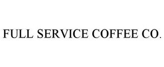 FULL SERVICE COFFEE CO. recognize phone