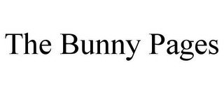 THE BUNNY PAGES recognize phone
